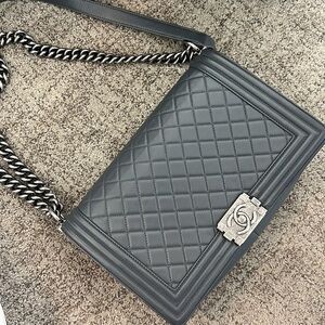 Chanel new medium boy bag